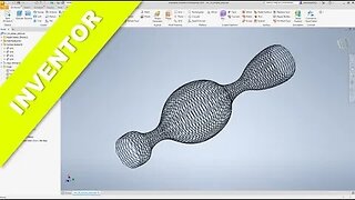 Einfacher Stent - Simple Stent - Inventor 2024 Training - Part Design