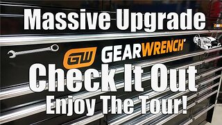 HUGE UPGRADE GearWrench 72" Extreme Tools Series Cabinet GW722521RCBKC and Chest GW722512CHBKC