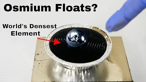 Why Can Osmium Float In This Liquid?