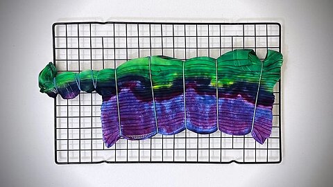 Tie-dye pattern : Night Cityscape | 1 Hour Tie Dye!