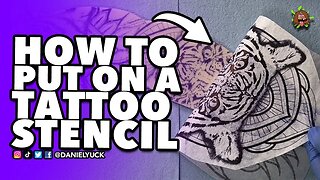 Get The Perfect Tattoo Every Time With This Easy Stencil Technique!