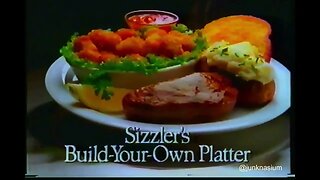 90's Sizzler Commercial "Laurel and Hardy Get Hungry" (1993)