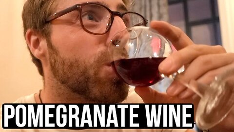 POMEGRANATE WINE TASTE TEST (last day in Armenia)