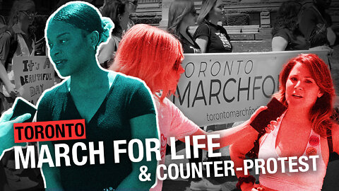 'Be aware, be educated': Pro-life protesters assemble for Toronto's March For Life