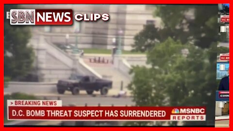 Suspect Who Made a Bomb Threat Near the U.S. Capitol Got Out of His Vehicle and Surrendered - 3140