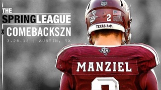Johnny Manziel Announces His Pro Comeback, Starting with the Spring League