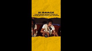 #21savage I make more money from my album sales than I do touring. 🎥 @mworthofgame