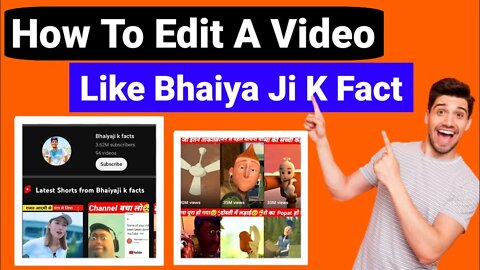 How To Create A Free Copy Right Carton Animation Video Like @Bhaiyaji k facts