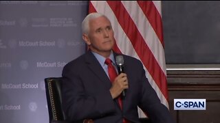 Pence Suggests He'd Prefer Himself Over Trump For 2024
