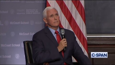 Pence Suggests He'd Prefer Himself Over Trump For 2024