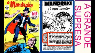 MANDRAKE 127 A GRANDE SUPRESA #museudogibi #gibi #quadrinhos #comics #historieta