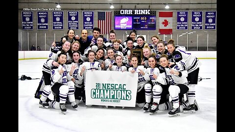 2023 NESCAC Women's Ice Hockey Championship Amherst College vs. Hamilton College