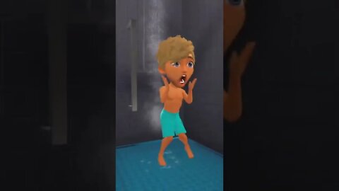 POV: Tate Catches you showering without Sparkling water - Funny - Tate Animated