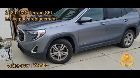 2020 GMC Terrain SLE Brake pads replacement by Yombo