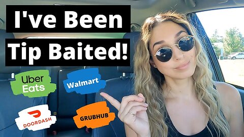 DoorDash, Uber Eats, GrubHub, Walmart Spark Driver Ride Along | I've Been Tip Baited!