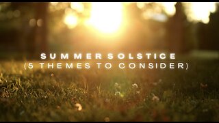 SUMMER SOLSTICE (5 themes to consider) 🌞☀️🌅 #tarotary #summersolstice #sun #astrology