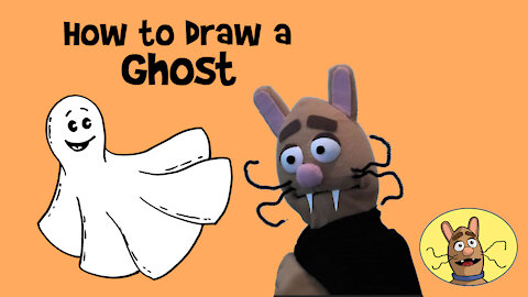 How to Draw a Halloween Ghost