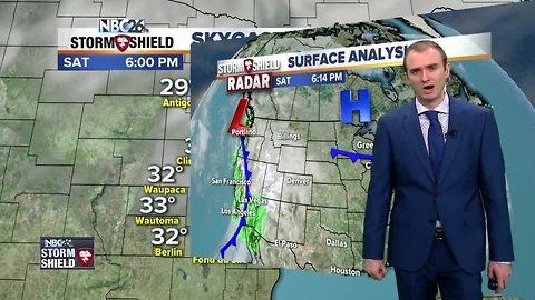 Gino Recchia NBC26 Storm Shield Weather Forecast