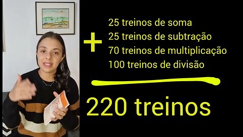 Pode fazer apenas 1 folha por dia do Método Talento Matemática?