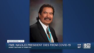 Former Navajo president dies from COVID-19