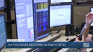 9-1-1 outages restored in parts of Arizona