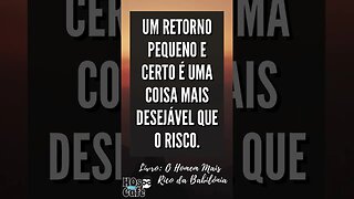 Frase do Livro O Homem Mais Rico da Babilônia 5 | #shorts #status