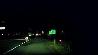 Dash cam video shows driver hit pulled over vehicle