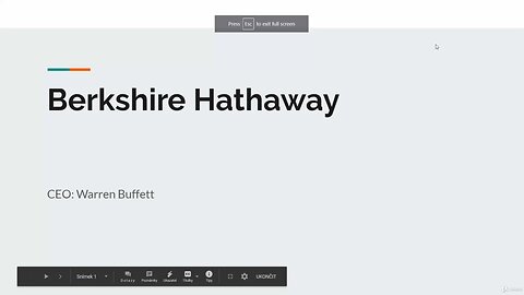 Berkshire Hathaway (Warren Buffet)