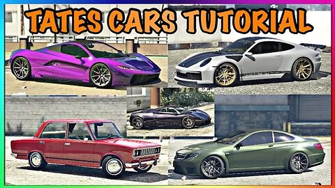 How To Create 5 of Andrew & Tristan Tate’s Cars #2 (GTA Online)