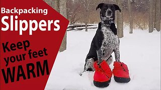 Winter Backpacking Gear Booties / Cold Weather Slippers