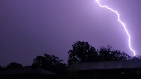 Lighting Show over Central Kentucky