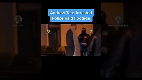 Andrew Tate Arrested by police in Romania at his compound.