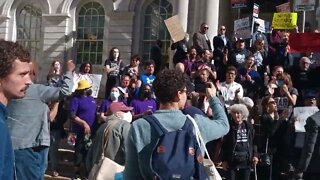 NYC Correction Officers Union and Freedom Agenda City Hall 9/28/2022