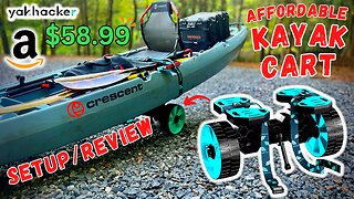 Yakhacker Kayak Cart "Setup/Review"