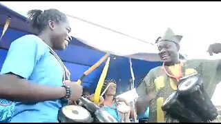 Wow: Female Bata and Gangan Drummers making wonder beats with their Male friends