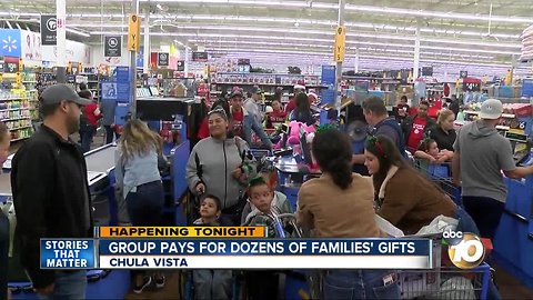 Dozens of homeless children’s holiday gifts paid for in Chula Vista