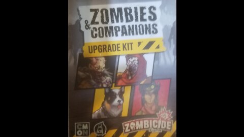 Zombies & Companions Upgrade Kit (2020, CMON / Guillotine Games) -- What's Inside