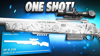this is the *FASTEST ONE SHOT* SP-R 208 Build in MW2! (Best SPR 208 Class Setup) -Modern Warfare 2