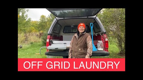 Laundry -off grid , save money with this method also