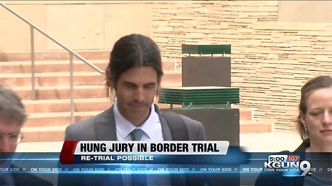 Jury deadlocked in border activist's trial