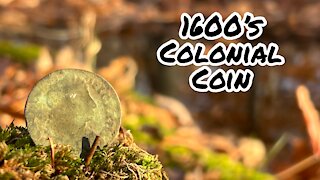 1600’s Coin Found Metal Detecting - Rhode Island