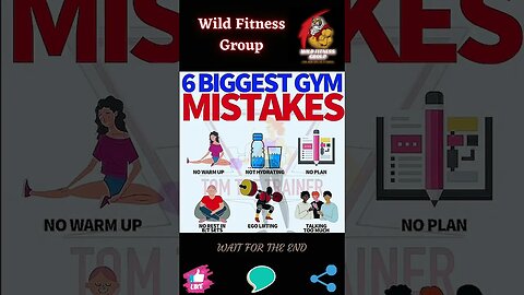 🔥 6 biggest gym mistake 🔥 #shorts 🔥 #wildfitnessgroup 🔥 4 June 2023 🔥