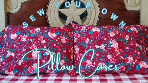 Sew Your Own Pillow Cases Super Easy Super Fast #homesteading #beginnerfriendly #juki#serger#janome