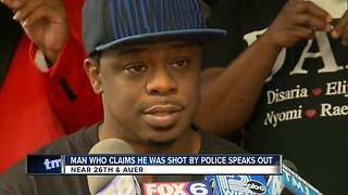 Man claims that he was shot by police speaks out