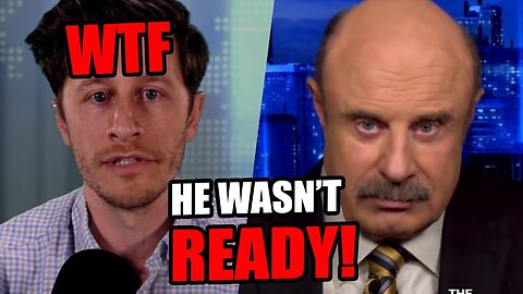 BIG BRAIN LEFTIST WAS NOT READY FOR THE DR. PHIL TAKEDOWN!!