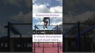 How to do a muscle up to bar jump