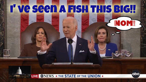Joe Biden funny gaffe (fail, blooper) + sarcastic commentary/ no wall high enough, stairs
