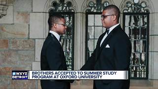 Detroit brothers need help afford 2-week summer program at Oxford University