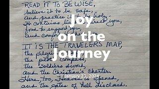 Passing the the Torch - Joy on the Journey (Jan 23)