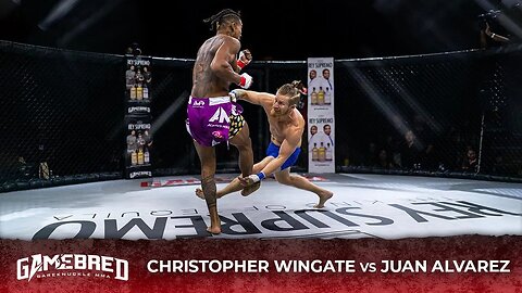 13 sec FINISH! Gamebred Bareknuckle 5: Christopher Wingate vs Juan Alvarez